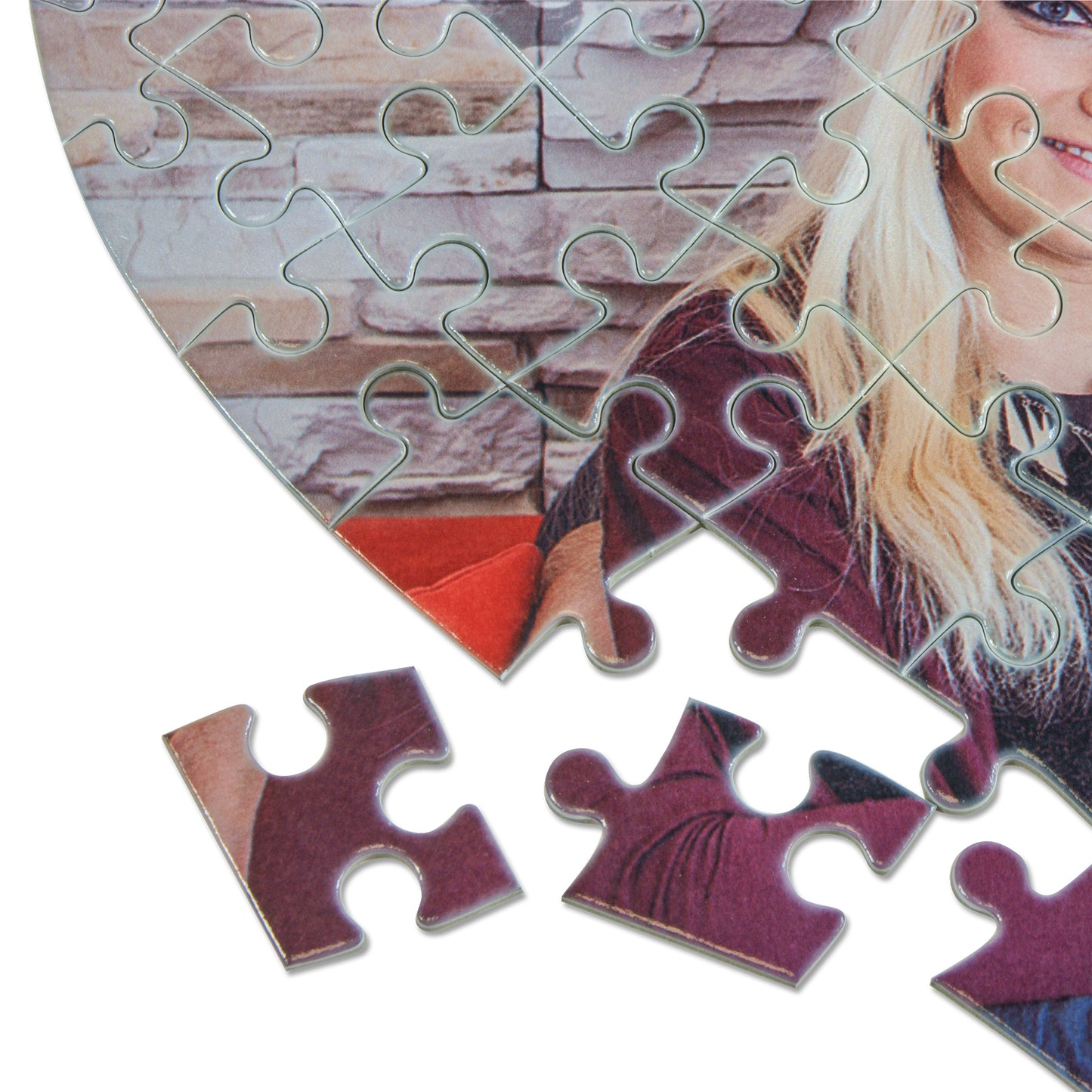 Kartonpuzzle rahmenlos