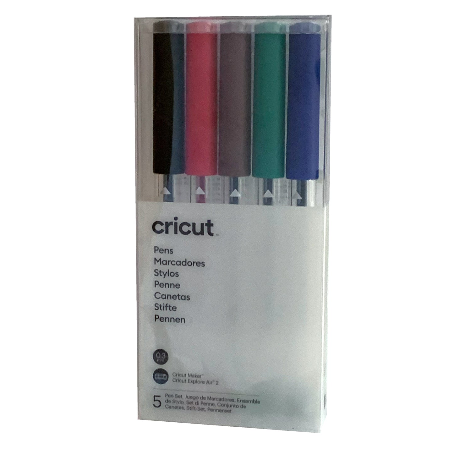 Cricut Pens Basic 0,3 mm - 5 Stifte
