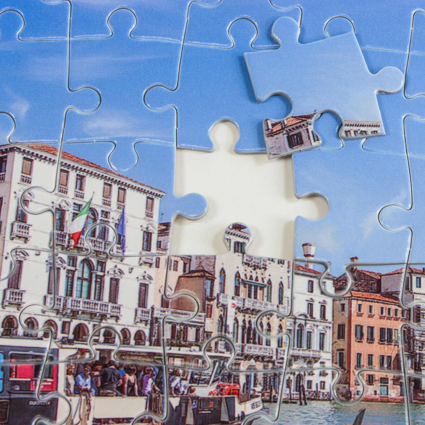 Kartonpuzzle rahmenlos