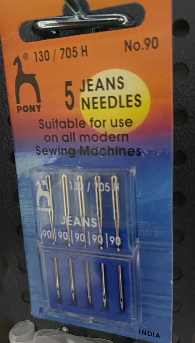 Pony Nadeln, Jeans, no 90