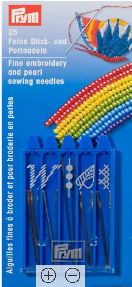 Prym Stick- und Perlnadeln, Inhalt: 25 Stück