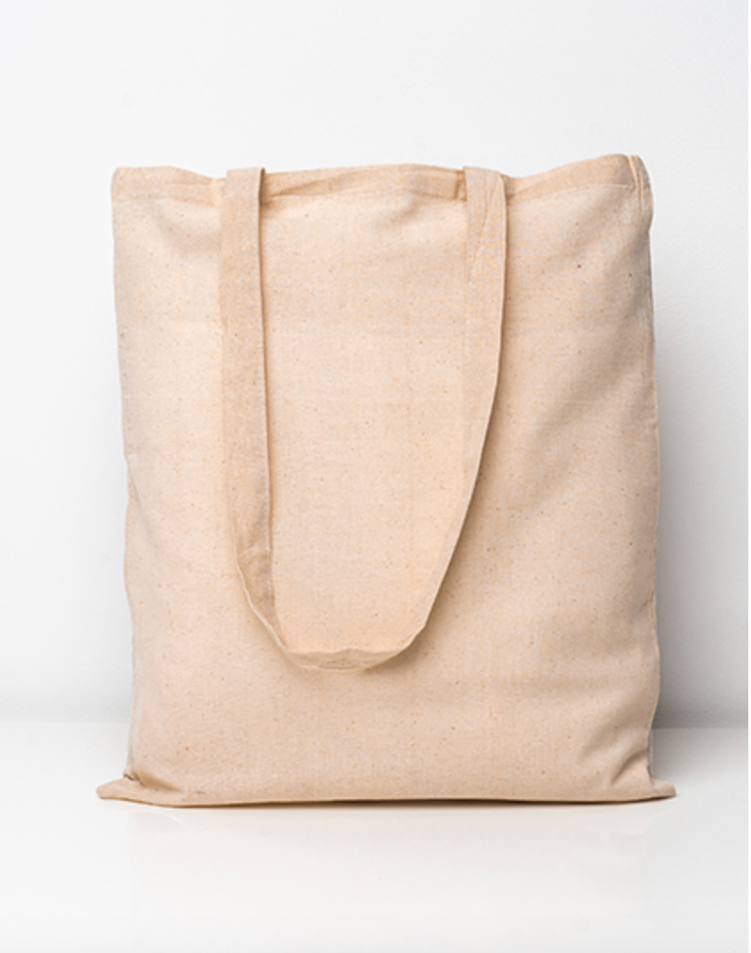 Cotton Bag BASIC Long Handles, Stofftasche Langer Henkel