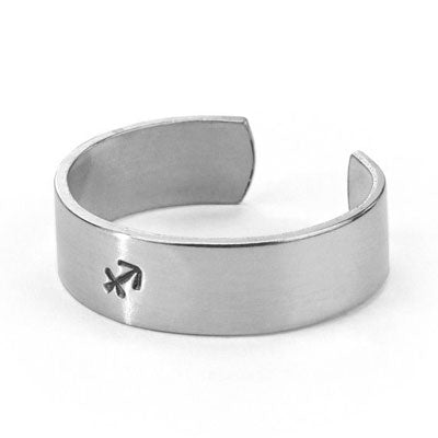 ImpressArt Rohling Ring, Aluminium, 57 x 6,3 mm, 11Stk.