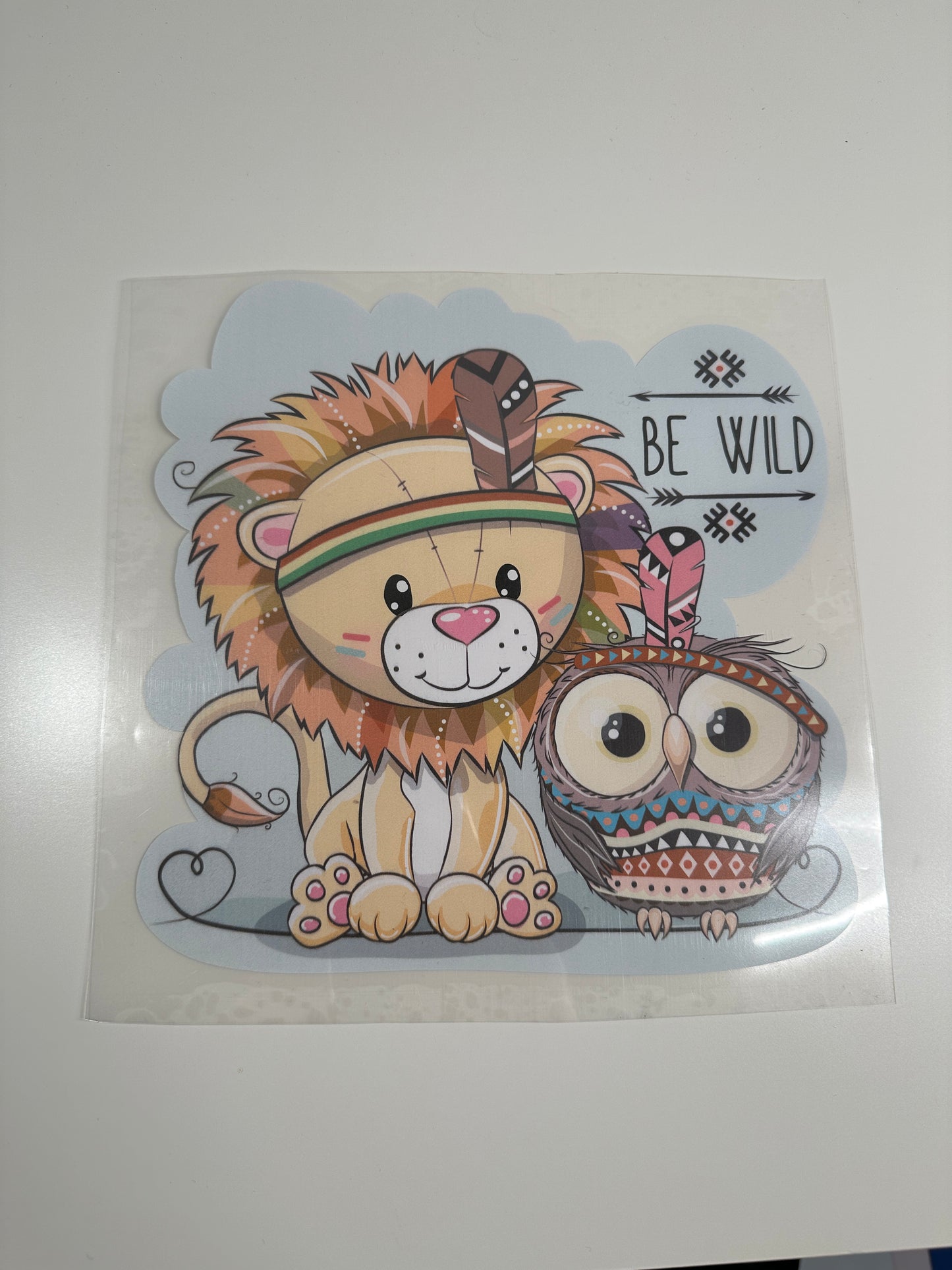 Bügelbild Indigo Be Wild