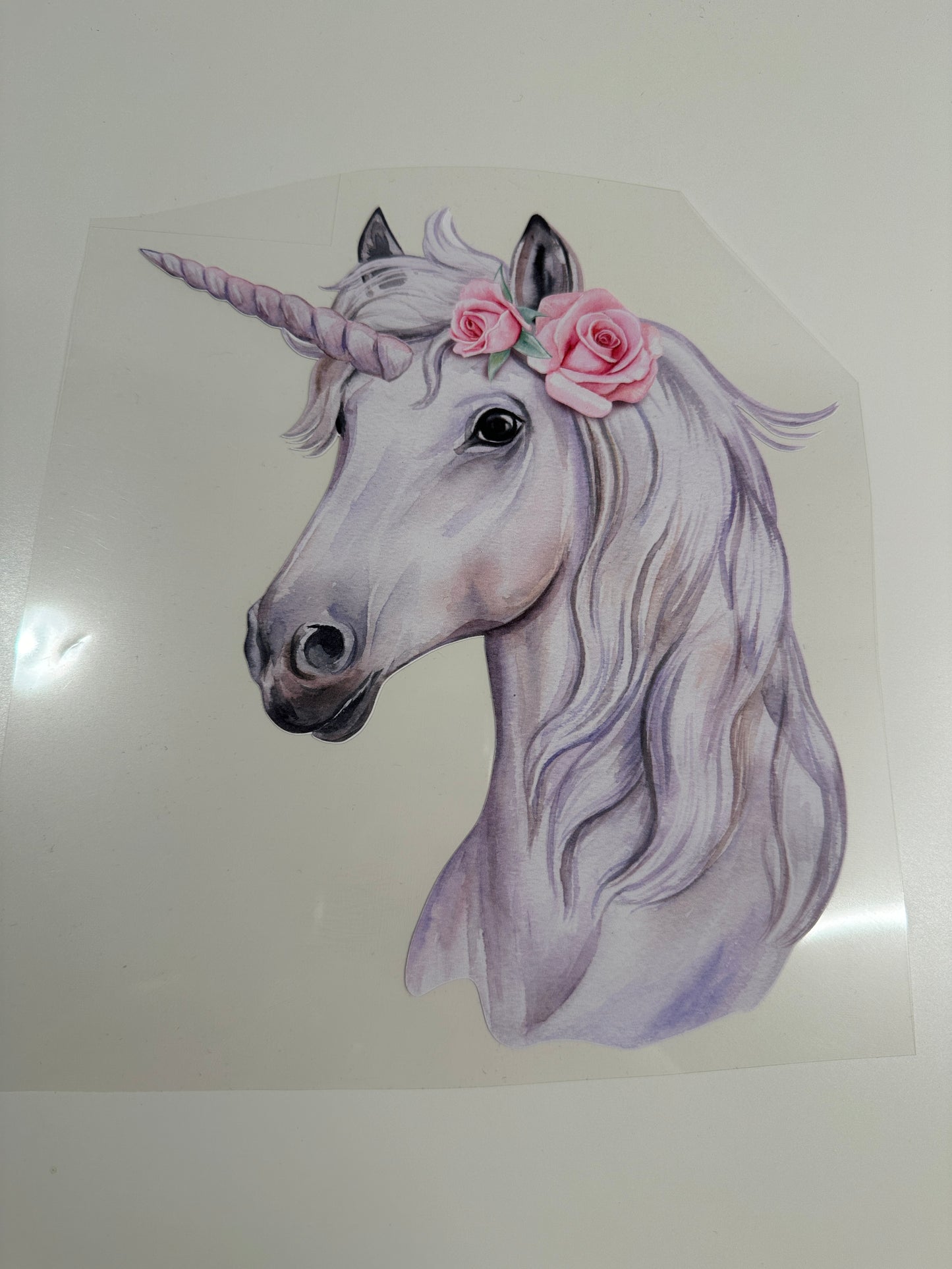Bügelbild Einhorn