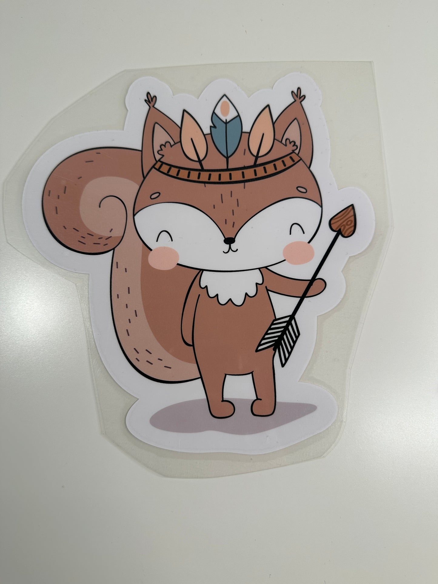 Bügelbild Indigo Fuchs
