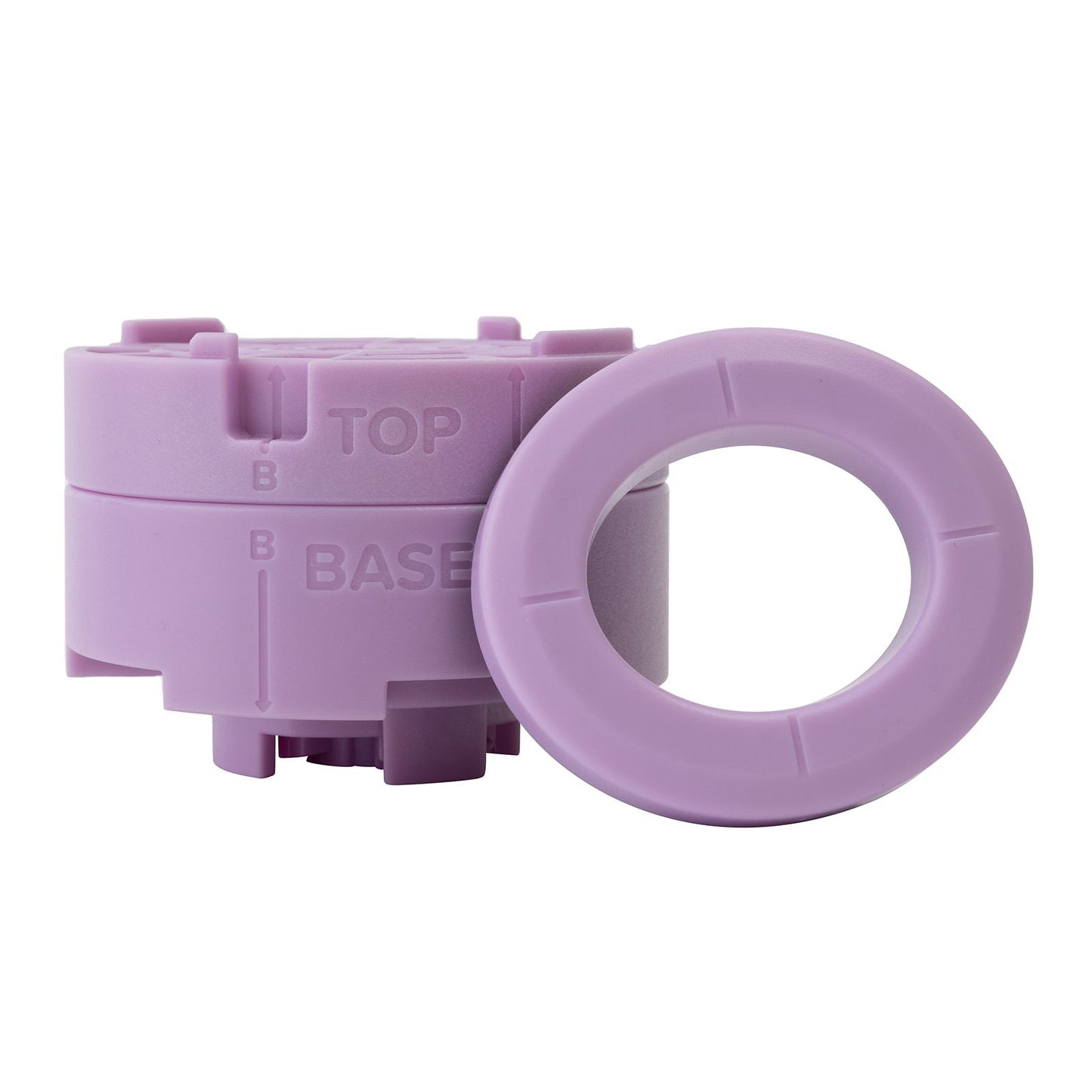 Button Press Einsatz Oval für Buttons