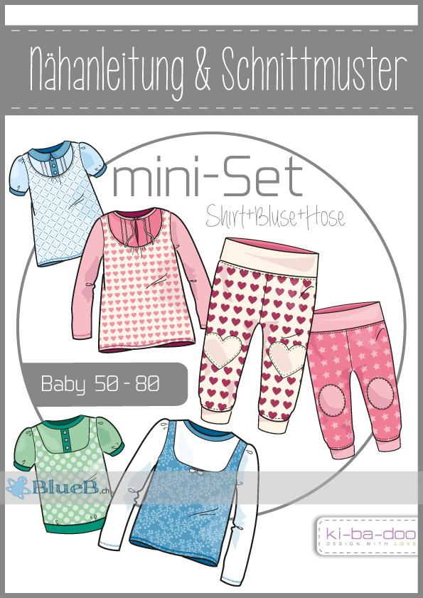 Schnittmuster. Mini Set Mädchen, Gr. 50-80