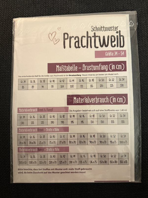 Schnittmuster Prachtweib von Fred von Soho - Simply Kreativ Schweiz