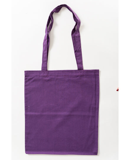 Baumwolltasche 38x42 langer Henkel