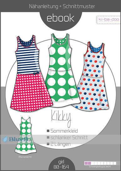 Schnittmuster, Kikky Sommerkleid, Gr. 80-164