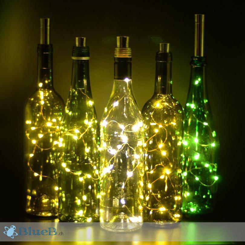 LED Korken für Flaschen