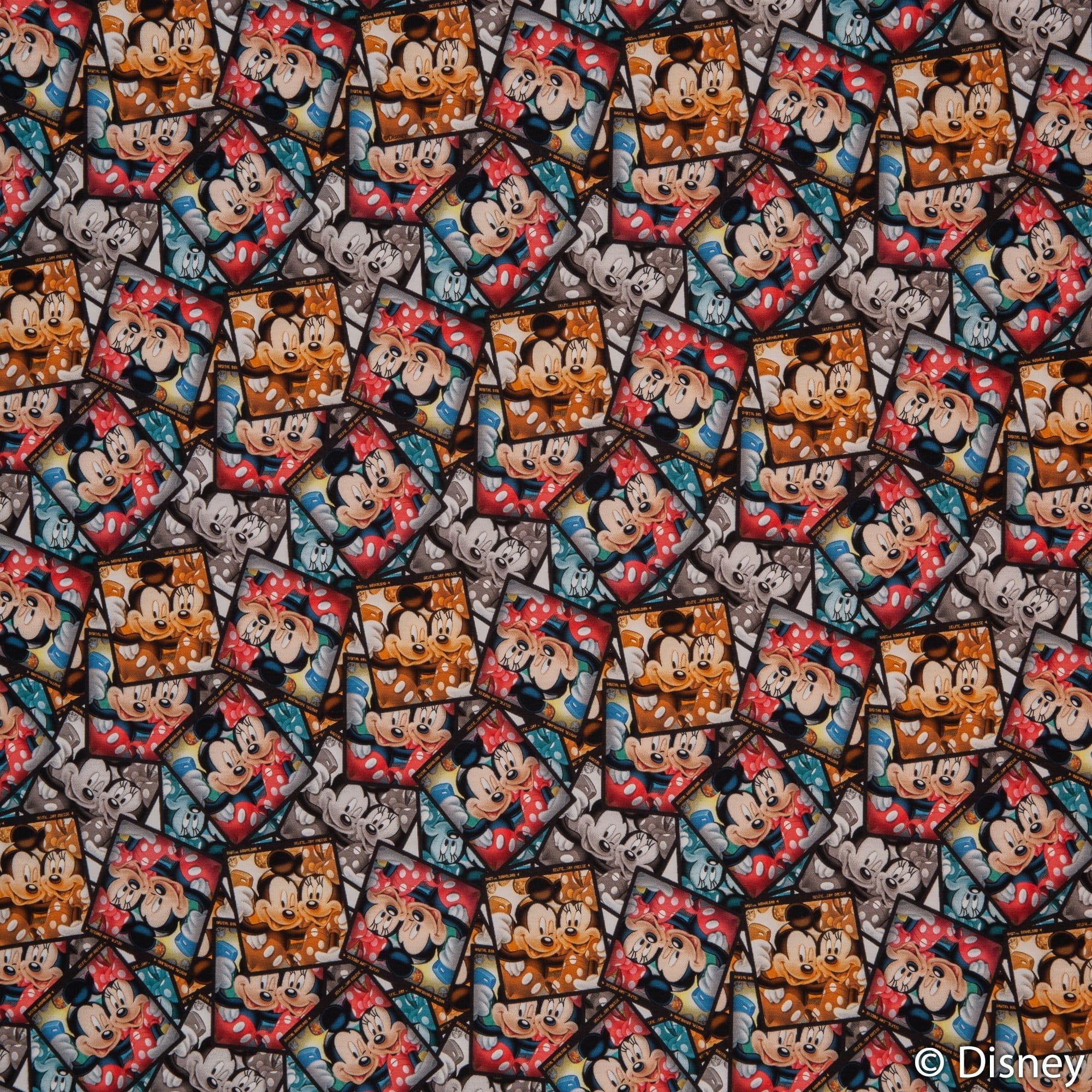 Jersey Lizenz Mickey und Minnie Maus