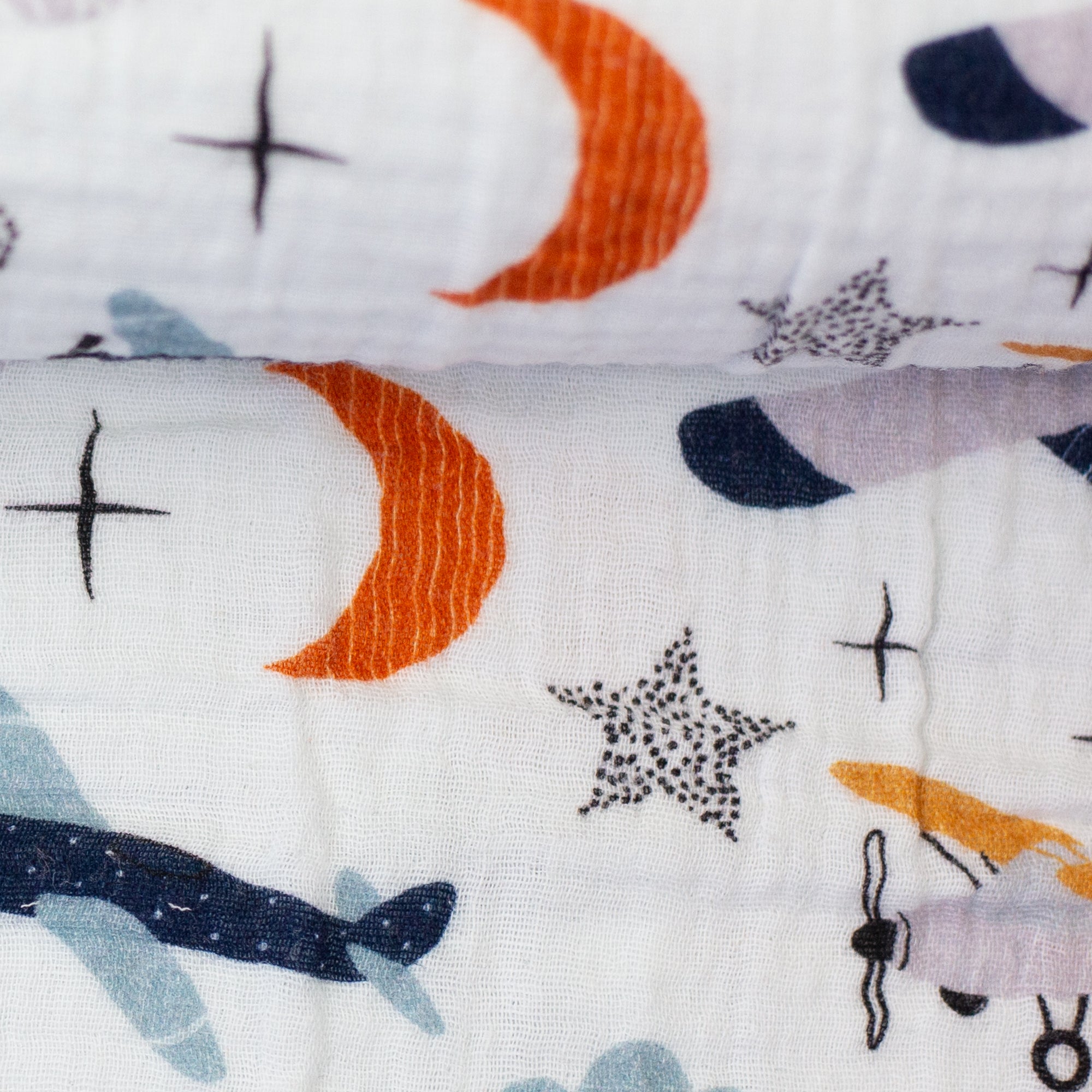 Musselin Double Gauze Stoff, Flugzeuge