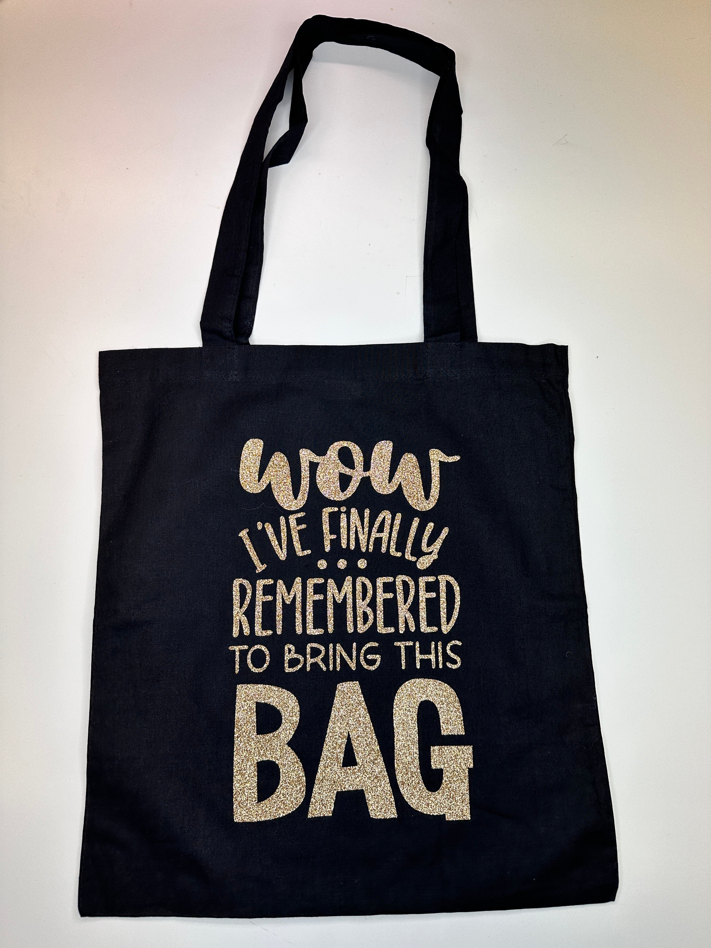 Einkaufstasche Glitzer