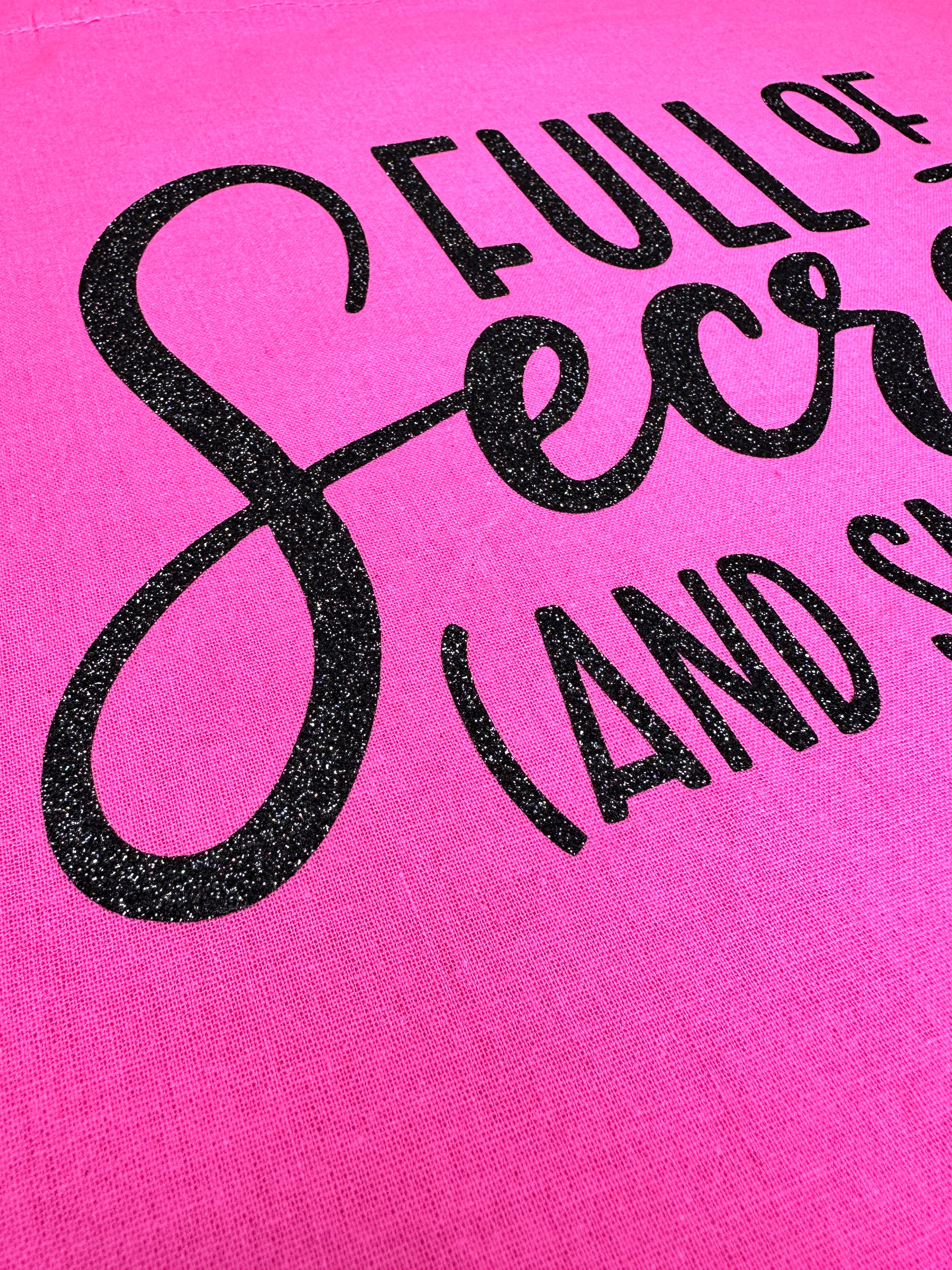 Einkaufstasche Glitzer