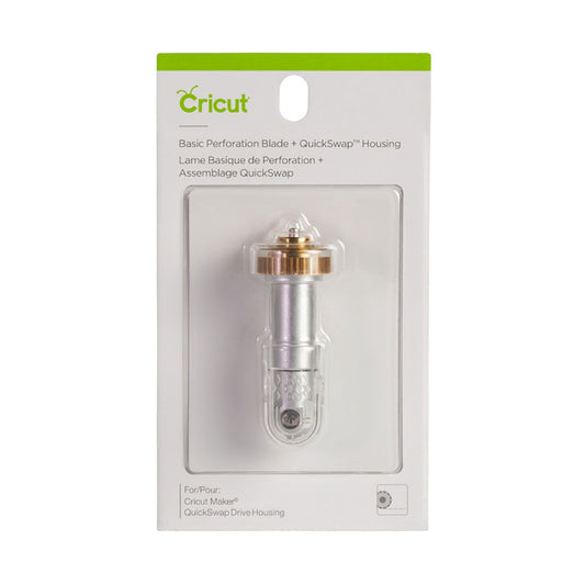Cricut Perforation mit Antriebsgehäuse (Basic Perforation Blade + QuickSwap Housing)