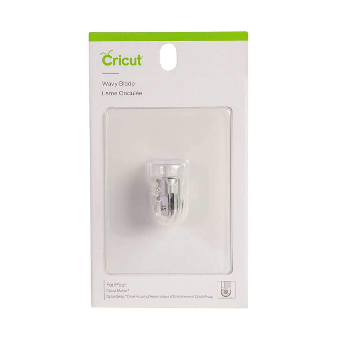 Cricut wellenförmiges Messer (Wavy Blade Tip)
