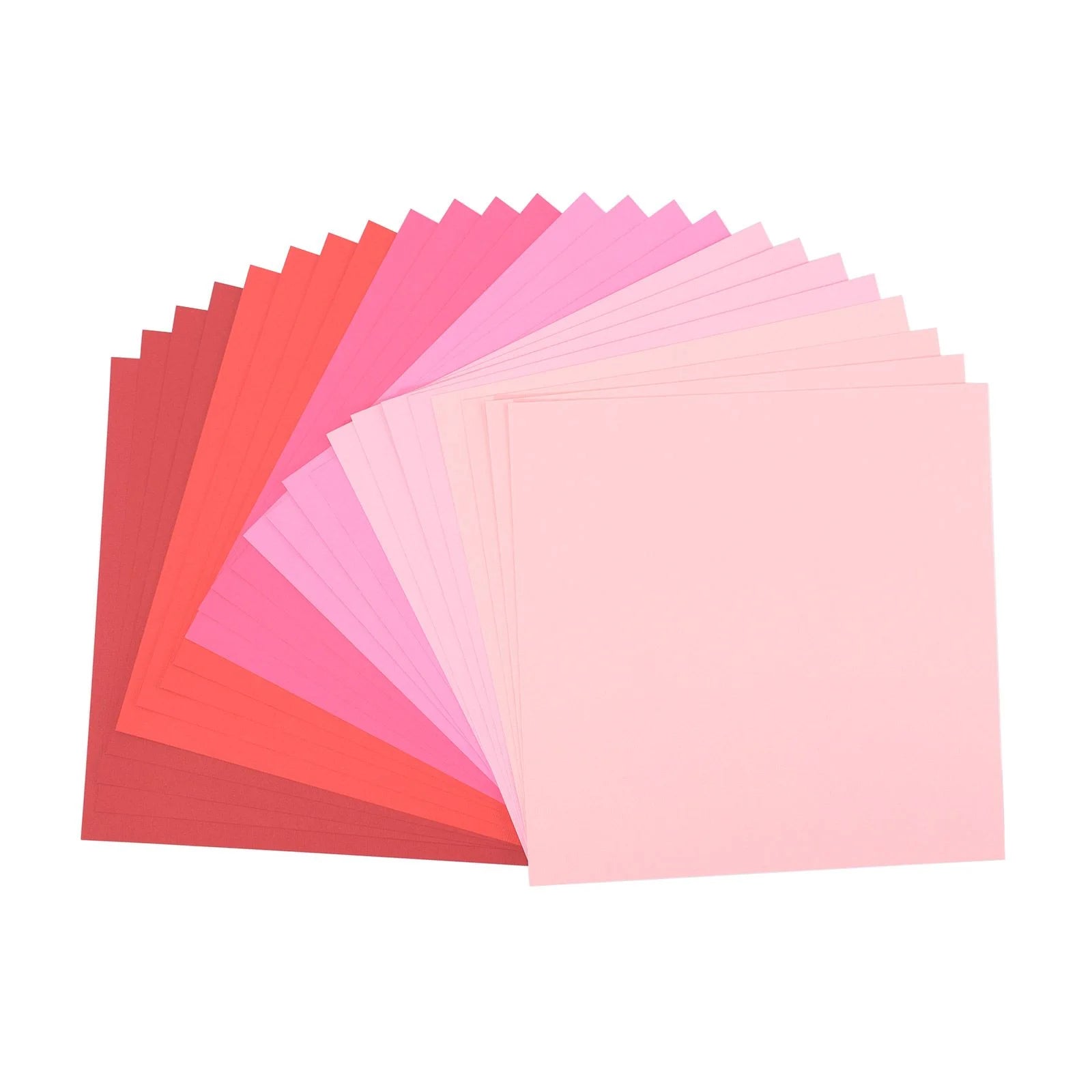 Florence • Tonkarton Multipack 216g Textur 30,5x30,5cm Pink 24x