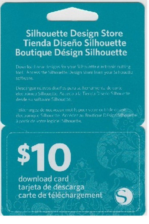 Silhouette Studio Guthabenkarte 10 Dollar