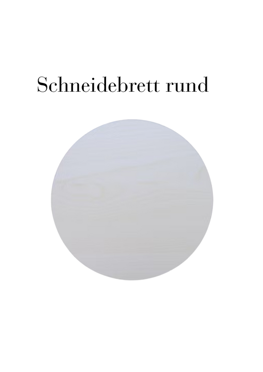 Schneidebrett rund