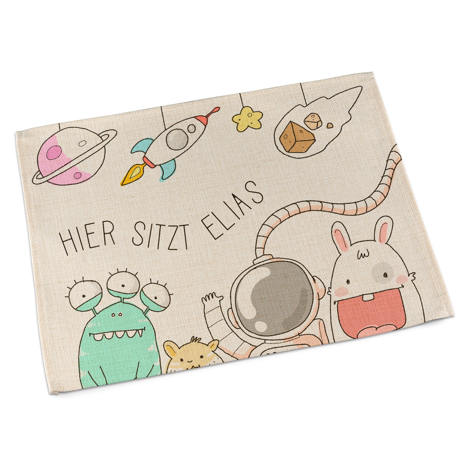 Sublistar® Textil-Tischset Jute-Imitat