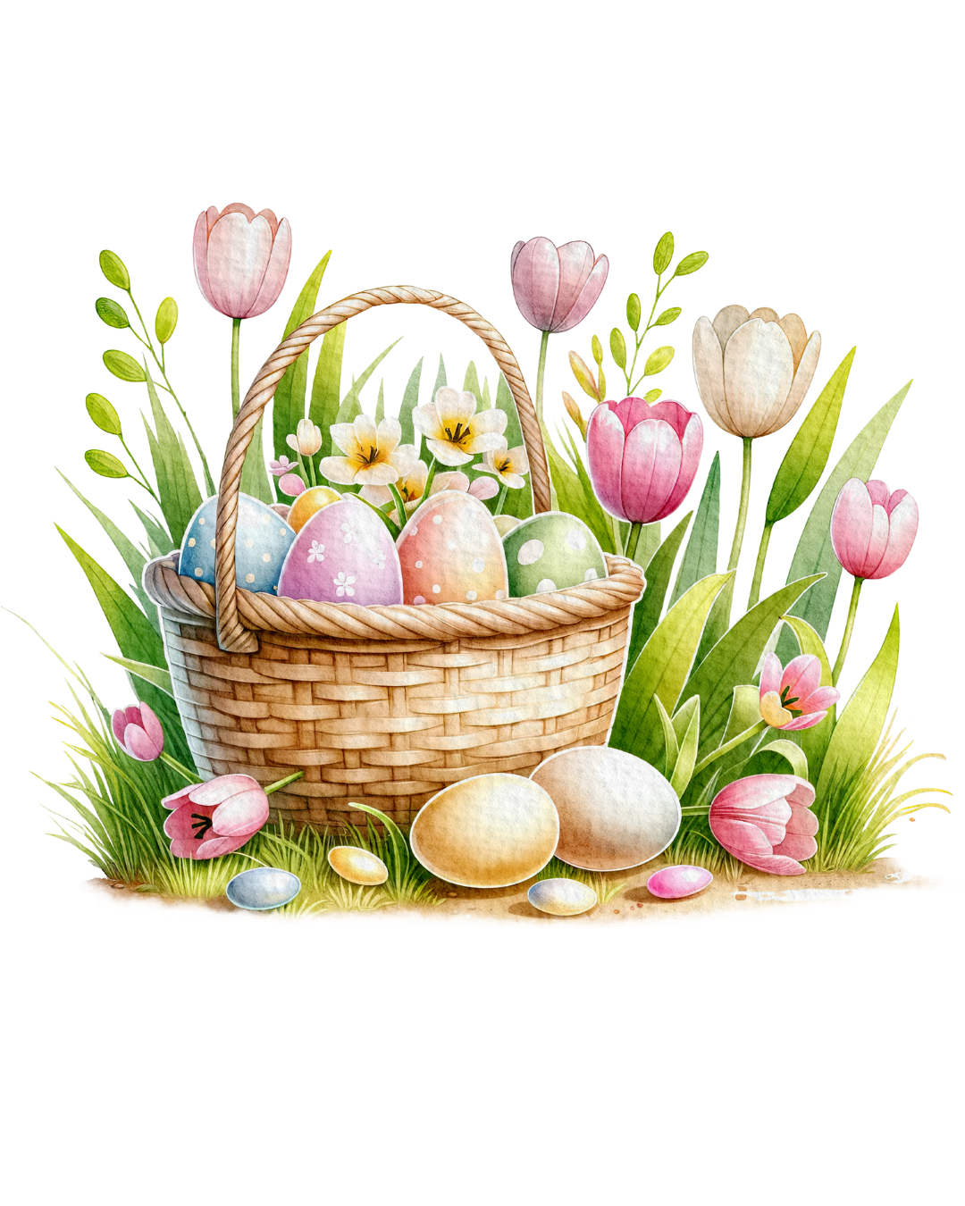 Bügelbild Ostern für dein Osternästli