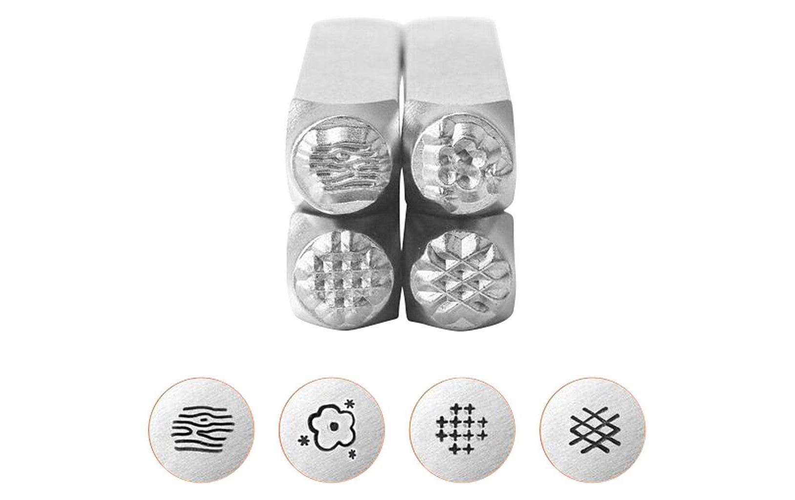 ImpressArt Prägestempel Musterstempelset 6 mm