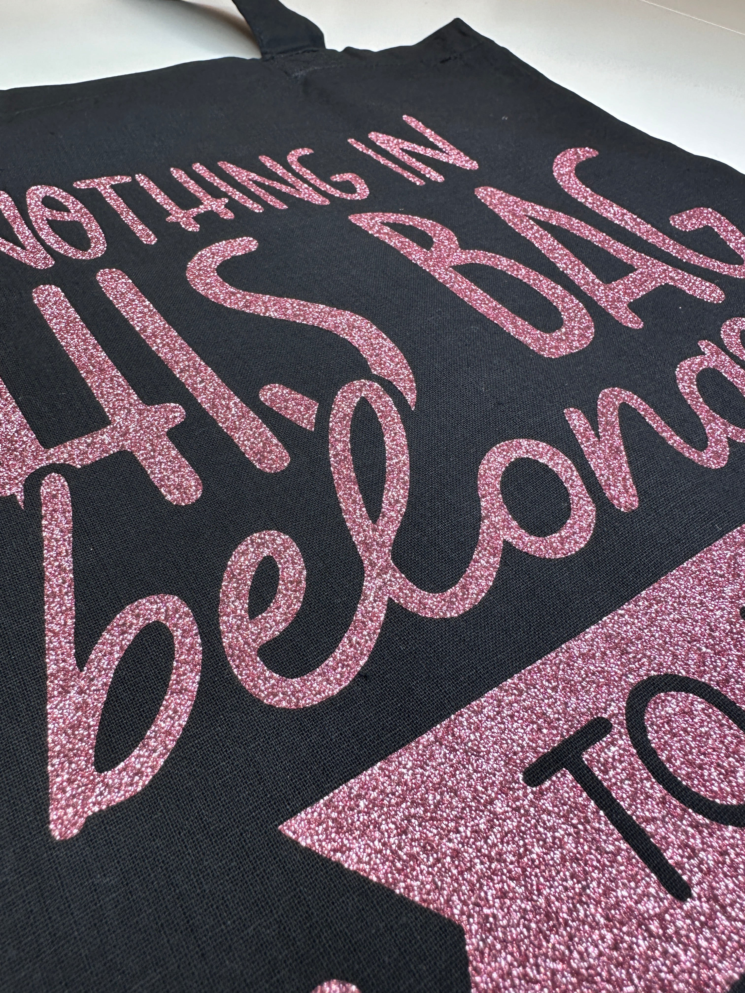 Einkaufstasche Glitzer