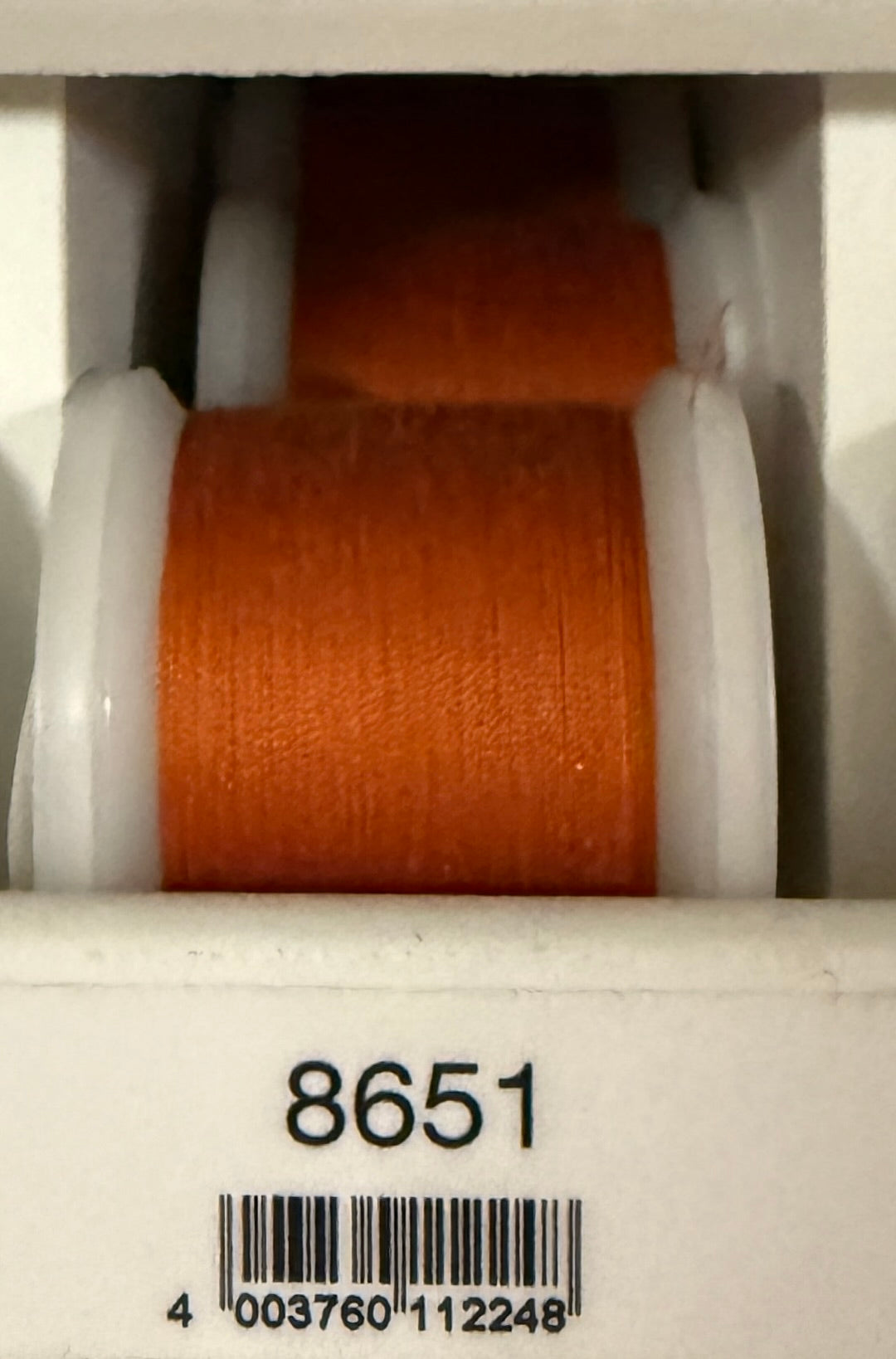 Faden in Braunorange