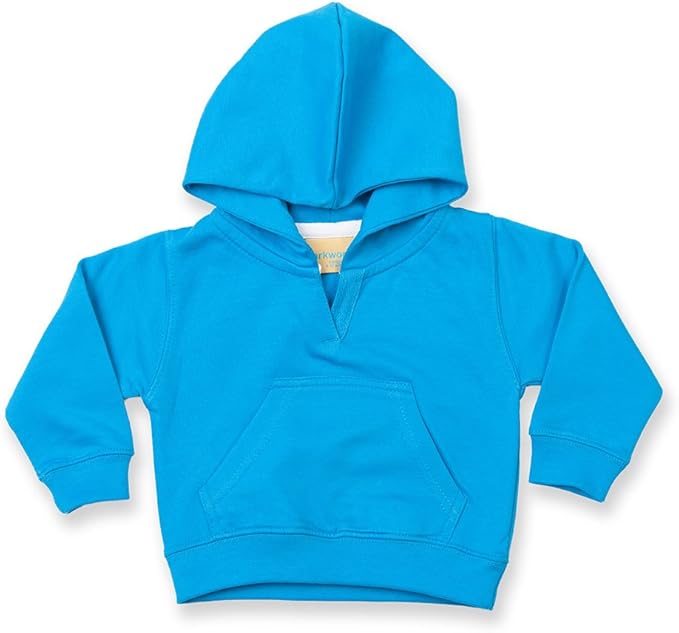 Baby Hoody in Saphirblau - Simply Kreativ Schweiz 
