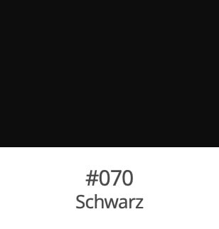 Oracal 751C Vinyl Folie Schwarz, Weiss, Metallic glanz