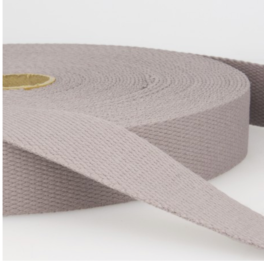 Gurtband Uni, 3 cm, Baumwolle, Meterware (ab 0.5 Meter)