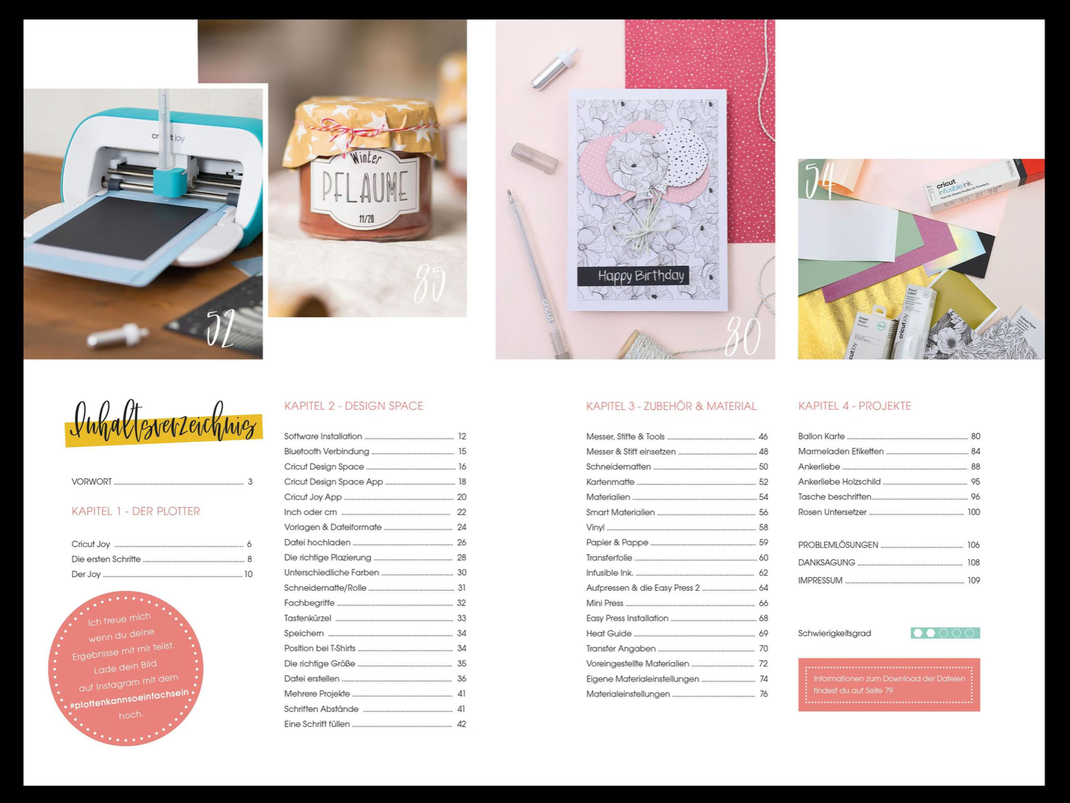 So einfach ist plotten mit dem Cricut Joy