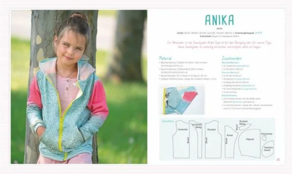 Farbenfrohe Jersey-Outfits für Kinder