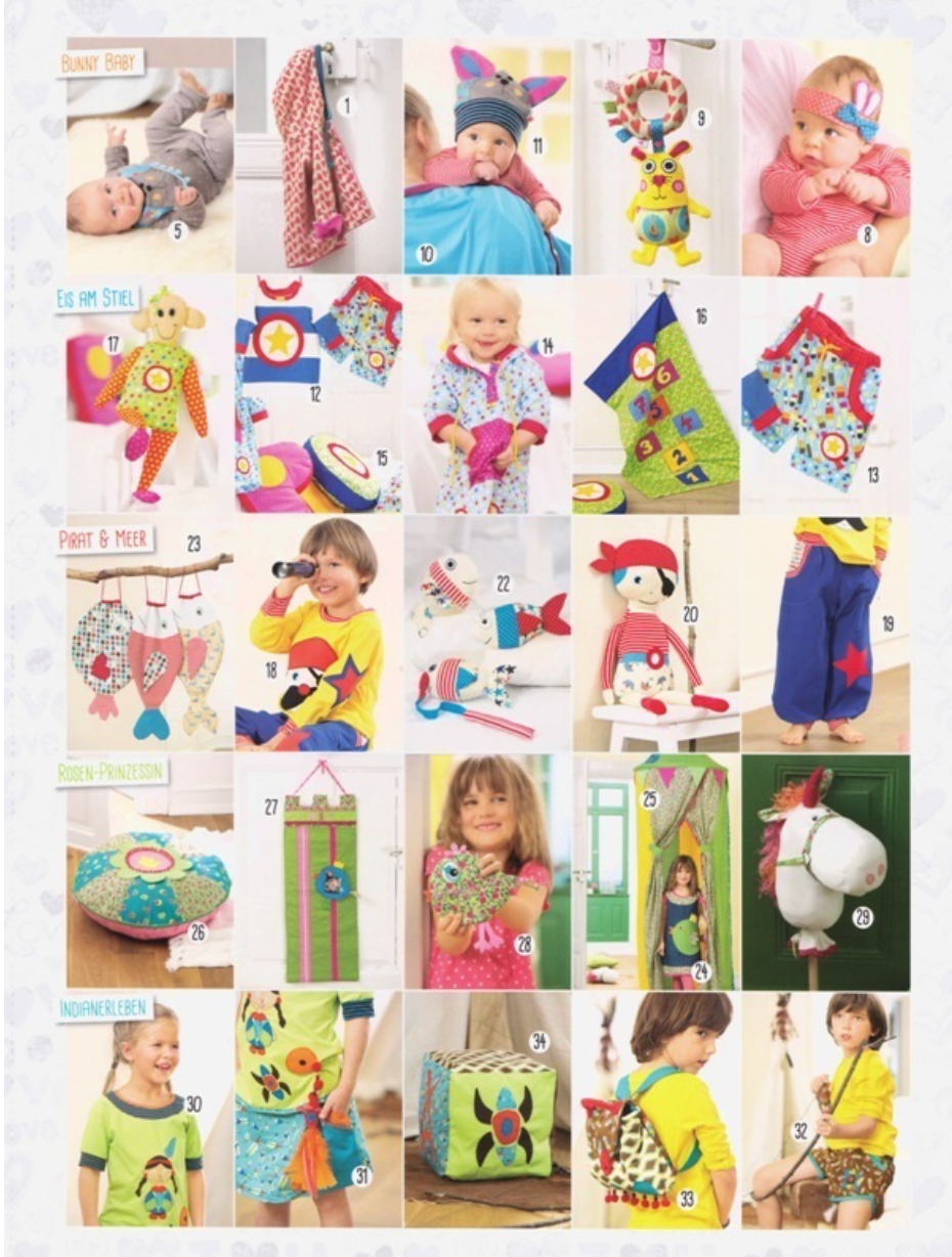 Zeitschrift Sabrina Nähen Special "Kinderträume aus Stoff zum Selbermachen"