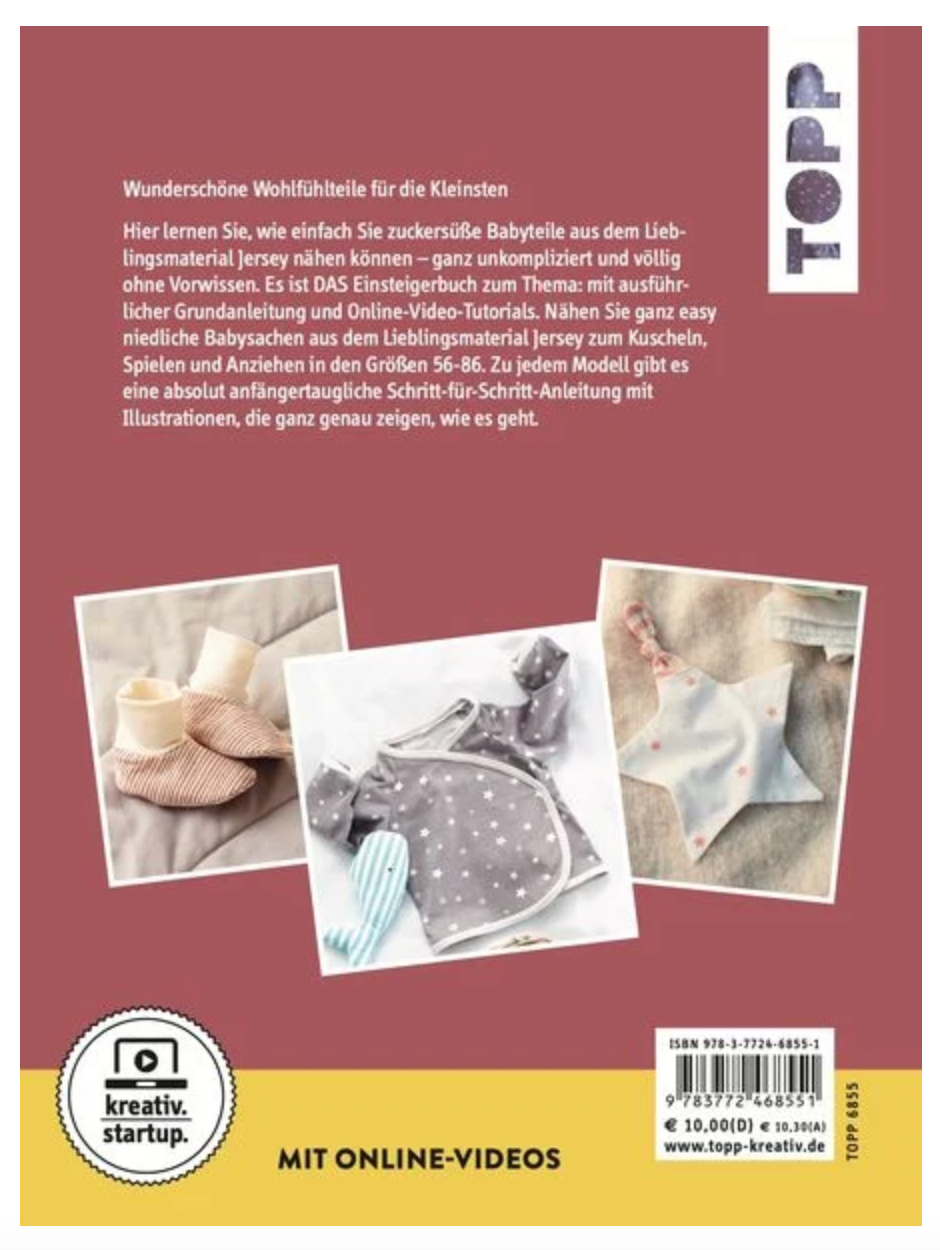 Nähen mit Jersey für Babys
