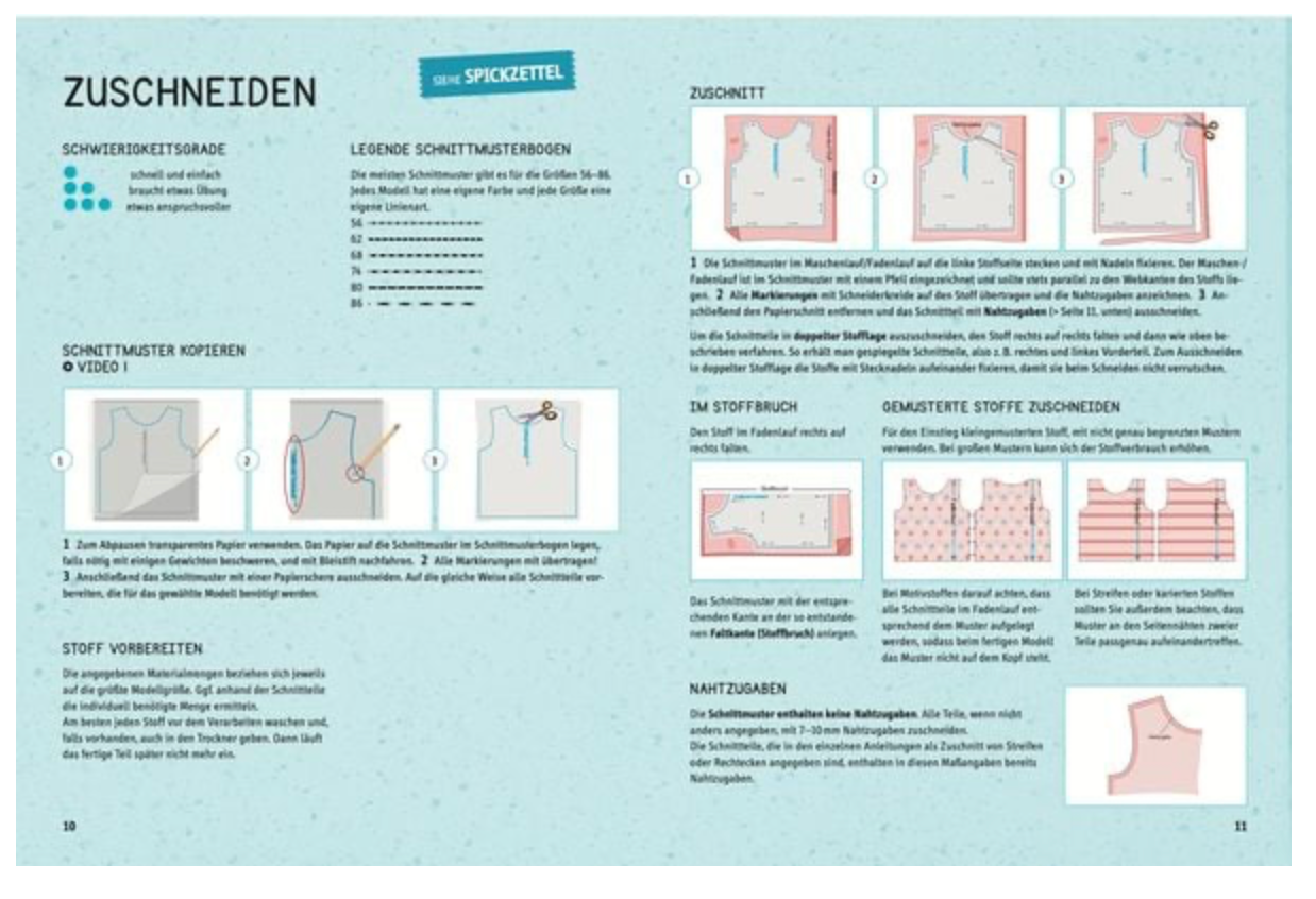 Nähen mit Jersey für Babys