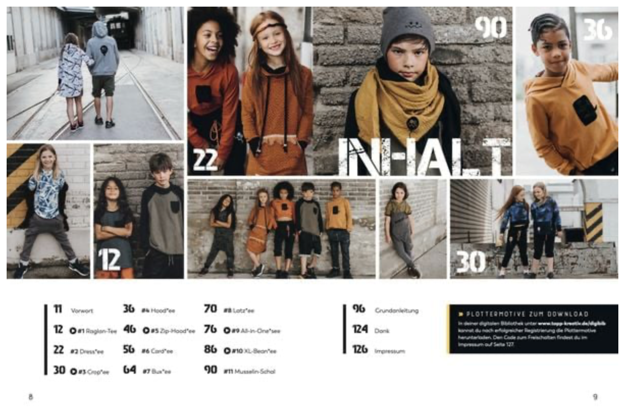 Lässige Styles für Kids nähen