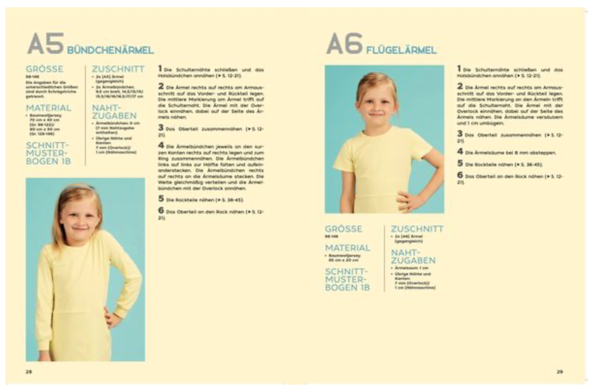Der Jersey-Kleiderbaukasten für Kids