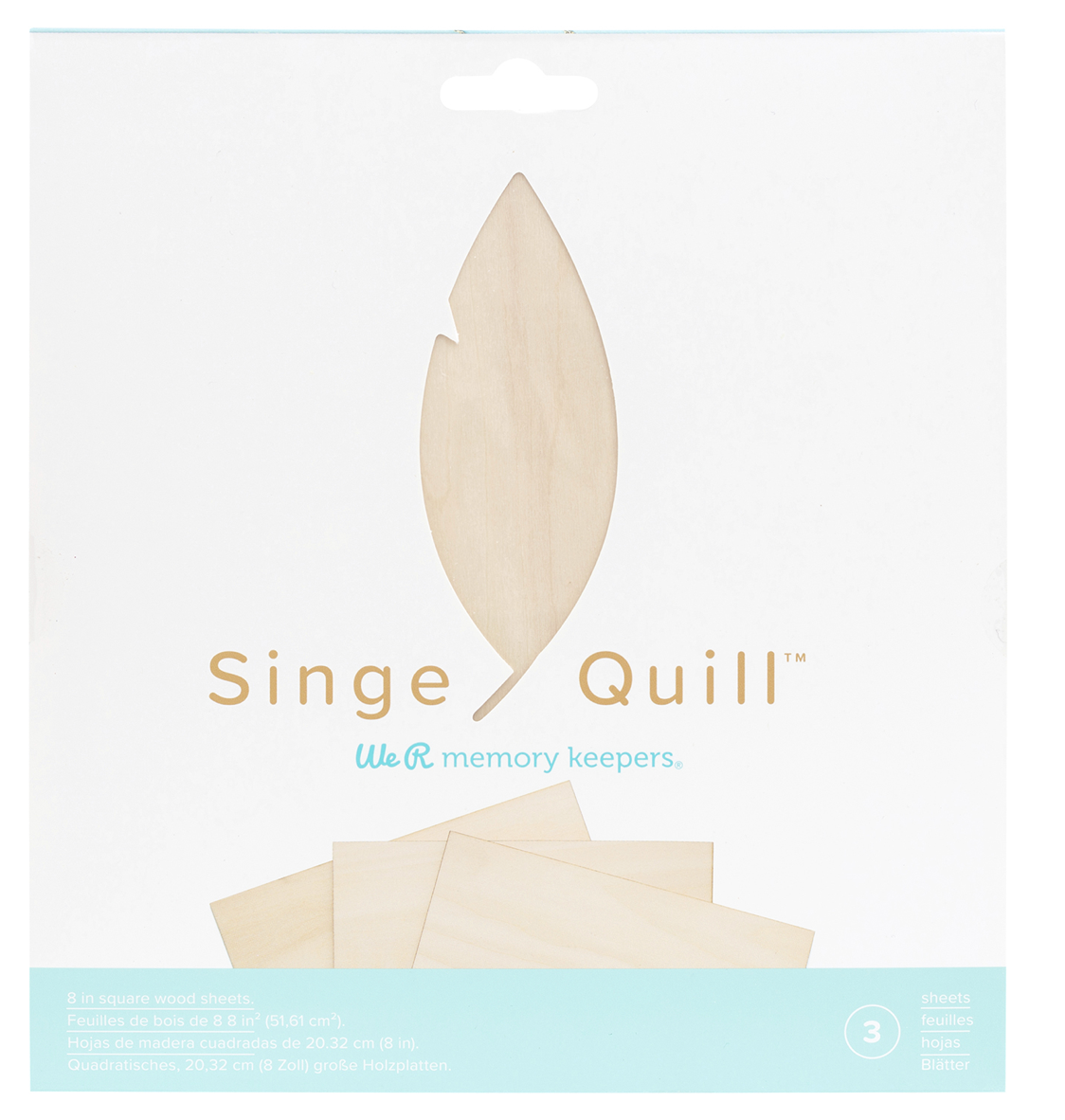 SINGE Quill Holzplatten ( Wood Sheets)