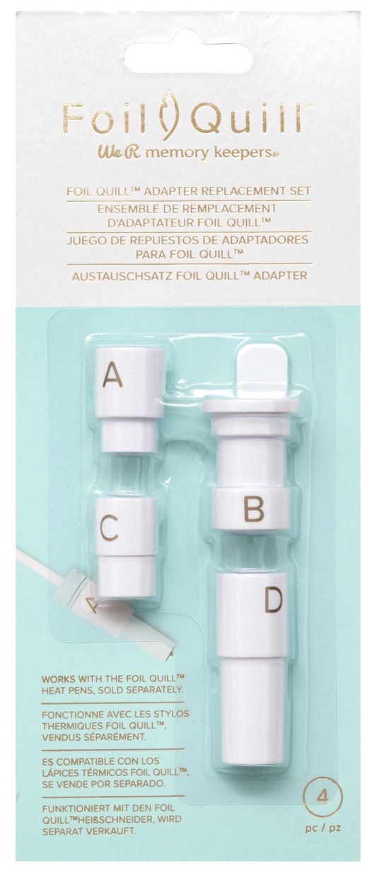 Foil Quill Ersatz-Adapter Set Heissprägestifte