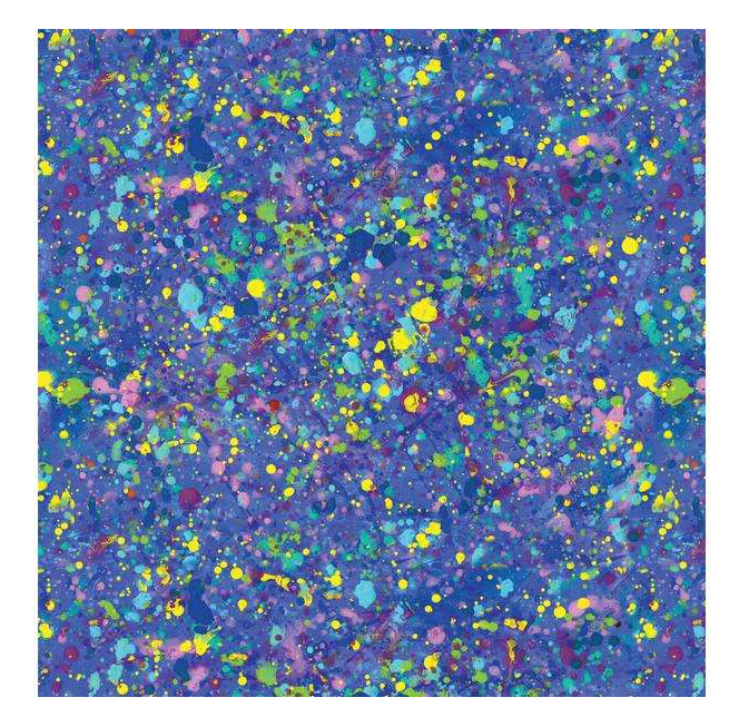 Infusible Ink Transferbogen, Cricut JOY, Blue Paint Splash