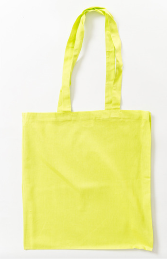 Baumwolltasche 38x42 langer Henkel