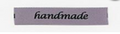 Einnähetikette "Handmade"