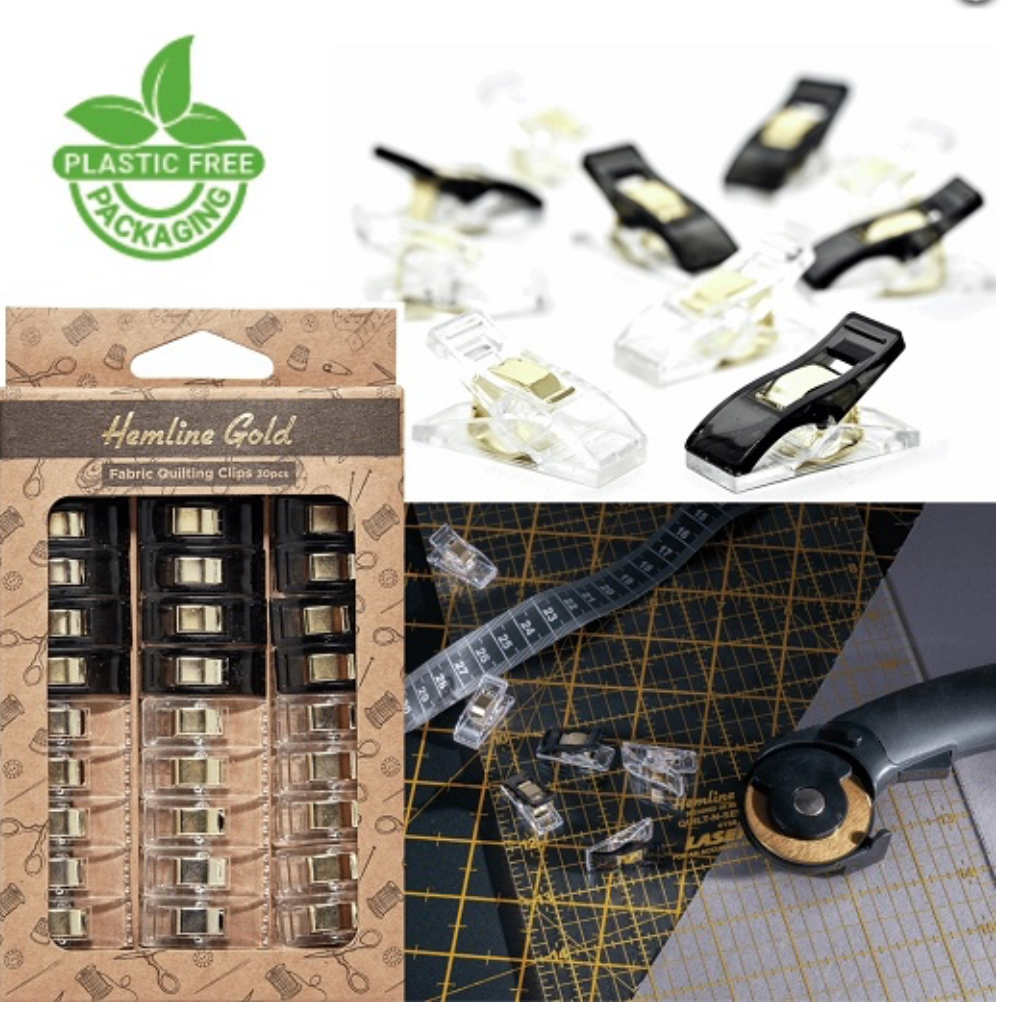 Stoffklammern, Wonder Clips von Hemline Gold