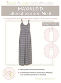 Schnittmuster, Lillesol Maxikleid, No 8, Gr 34-50