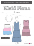 Schnittmuster, Fiona Damen Kleid, Gr 32-58