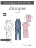 Schnittmuster, Jumper Kinder, Gr 74-164