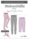 Schnittmuster, Stelzenhülle Kinder, Gr 50-176